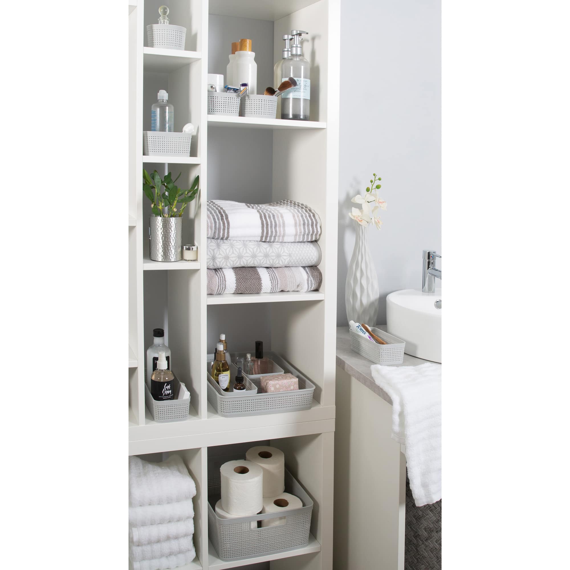 Simplify 10-Piece Organizing Basket Set